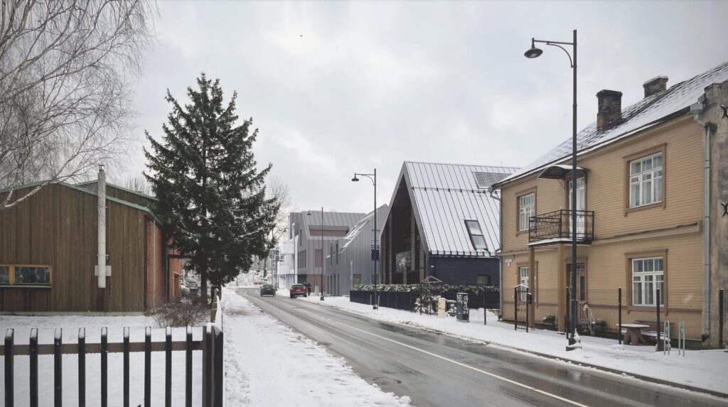 Paupio g. 54 (Paupio g. 54) - Multi apartment, Office center - visualization