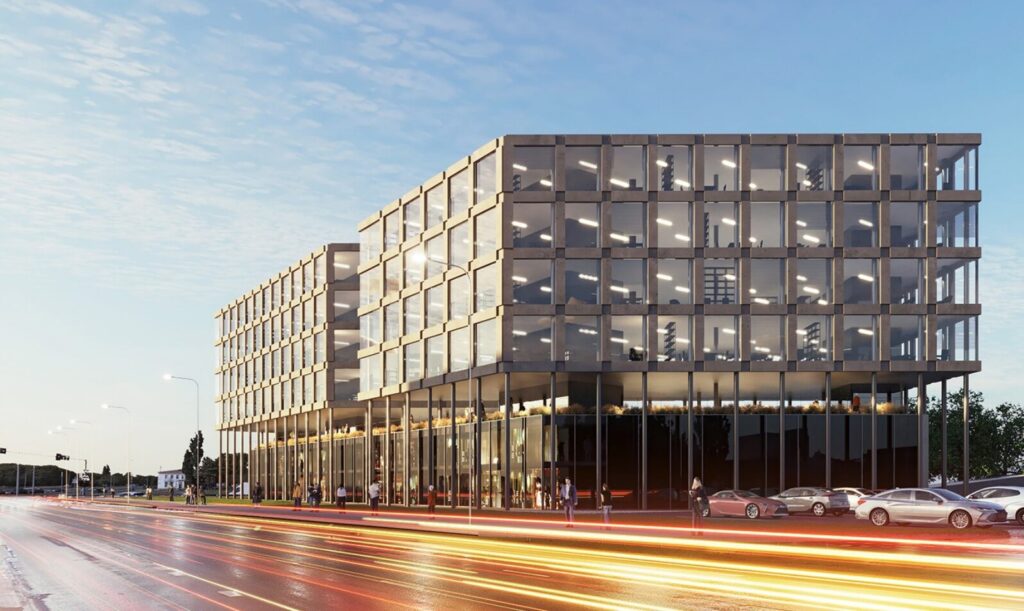 Šilutės pl. 1A (Šilutės pl. 1A) - Office center - visualization