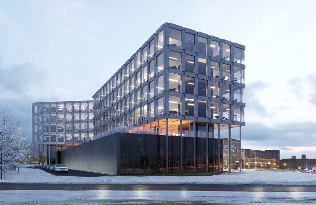 Šilutės pl. 1A (Šilutės pl. 1A) - Office center - visualization