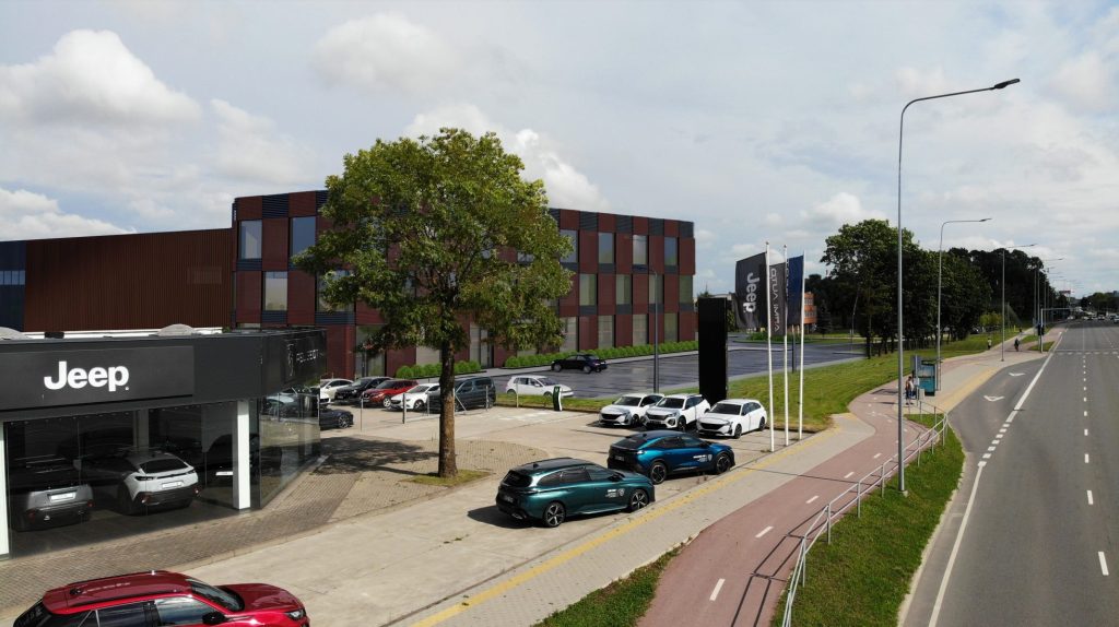 Šilutės pl. 7 (Šilutės pl. 7) - Office center - visualization