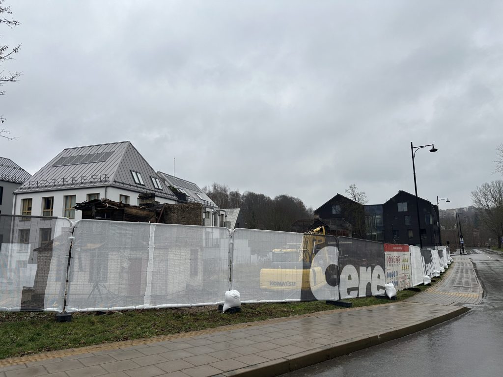 Paupio g. 54 (Paupio g. 54) - Multi apartment, Office center - construction photos