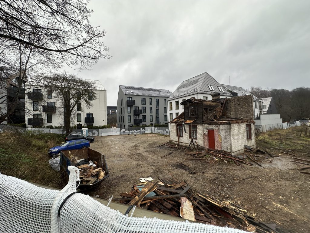 Paupio g. 54 (Paupio g. 54) - Multi apartment, Office center - construction photos