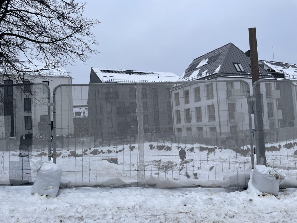 Paupio g. 54 (Paupio g. 54) - Multi apartment, Office center - construction photos