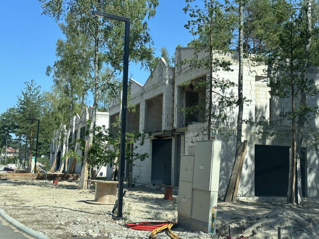 Pušyno Rezidencijos 2 etapas | daugiabučiai ( E. Franco g. 3, 4, 5, 6, 7, 8, 9, 10, 11, 12, 13, 14) - Multi apartment - construction photos