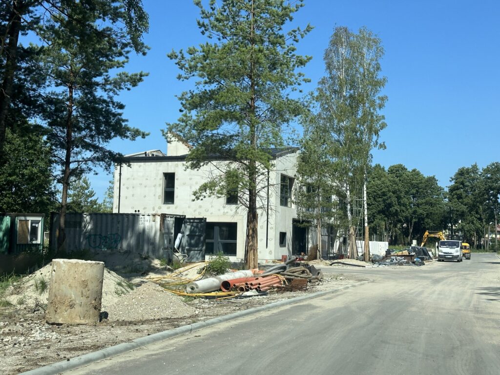 Pušyno Rezidencijos 2 etapas | daugiabučiai ( E. Franco g. 3, 4, 5, 6, 7, 8, 9, 10, 11, 12, 13, 14) - Multi apartment - construction photos