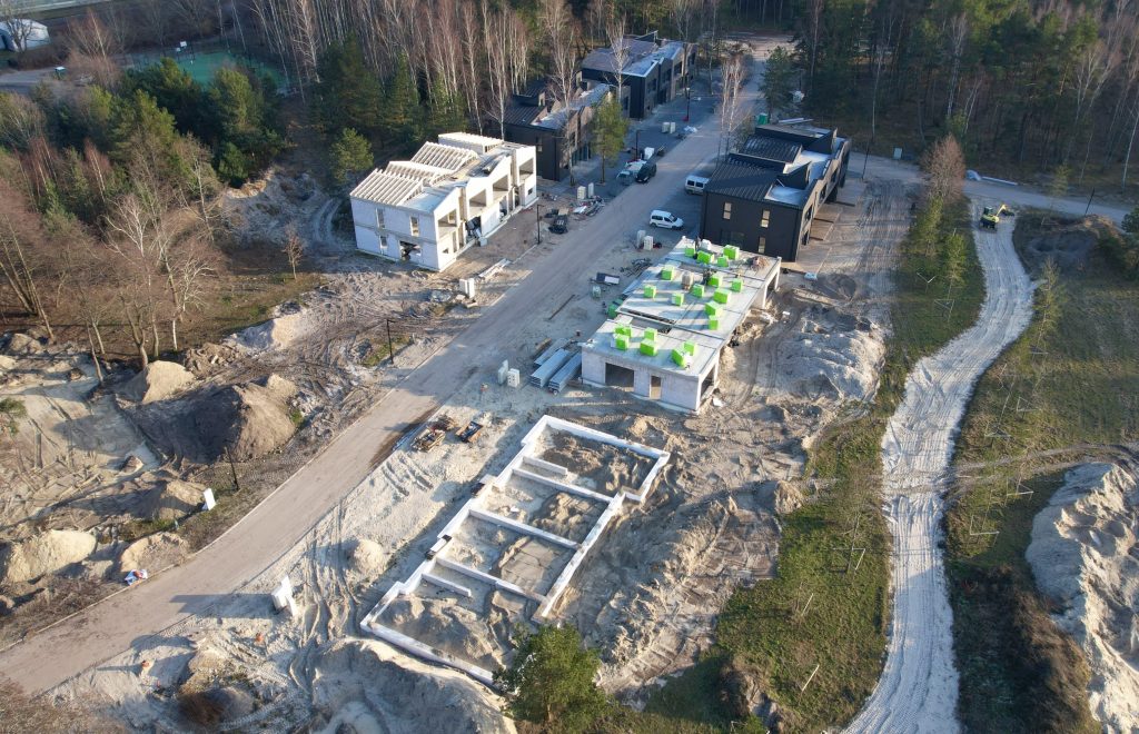 Pušyno Rezidencijos 2 etapas | daugiabučiai ( E. Franco g. 3, 4, 5, 6, 7, 8, 9, 10, 11, 12, 13, 14) - Multi apartment - construction photos