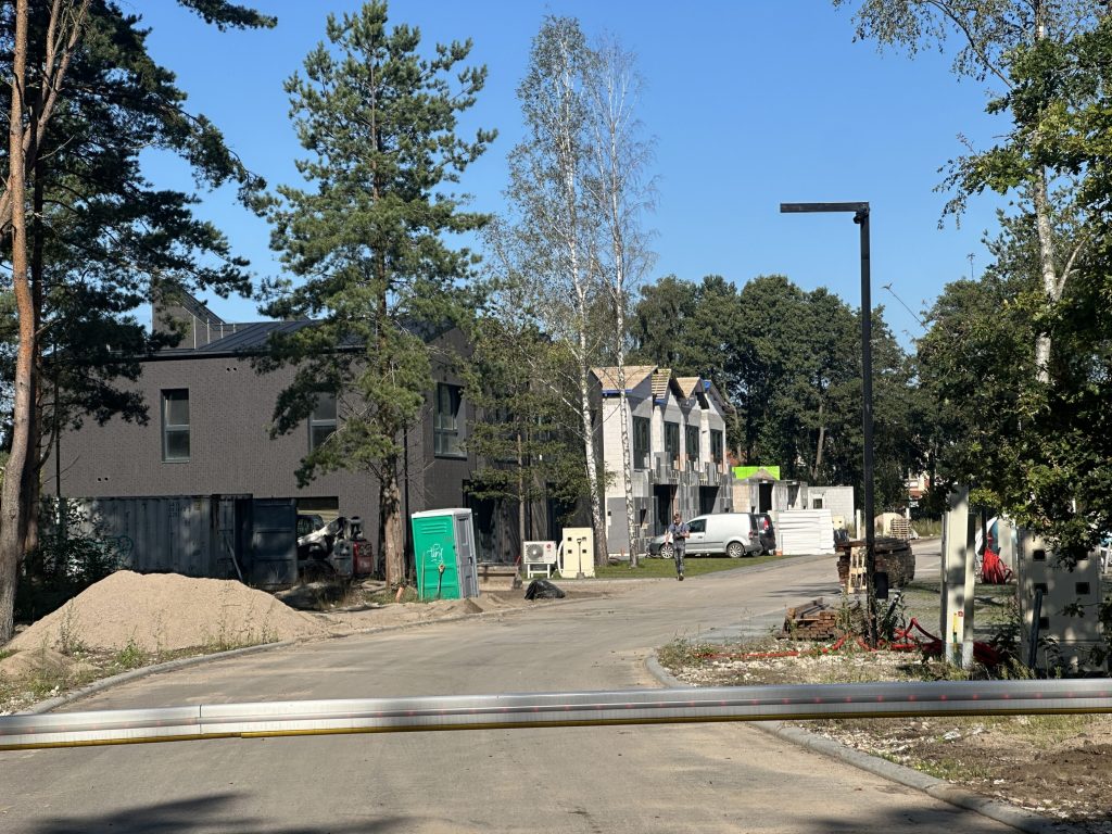 Pušyno Rezidencijos 2 etapas | daugiabučiai ( E. Franco g. 3, 4, 5, 6, 7, 8, 9, 10, 11, 12, 13, 14) - Multi apartment - construction photos