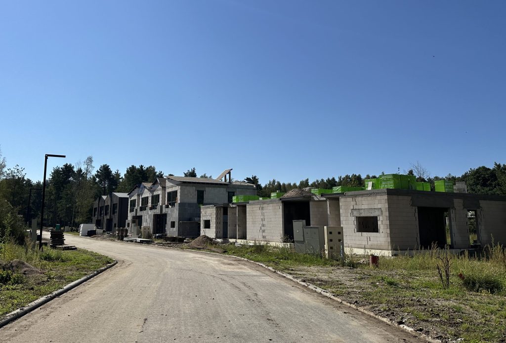 Pušyno Rezidencijos 2 etapas | daugiabučiai ( E. Franco g. 3, 4, 5, 6, 7, 8, 9, 10, 11, 12, 13, 14) - Multi apartment - construction photos