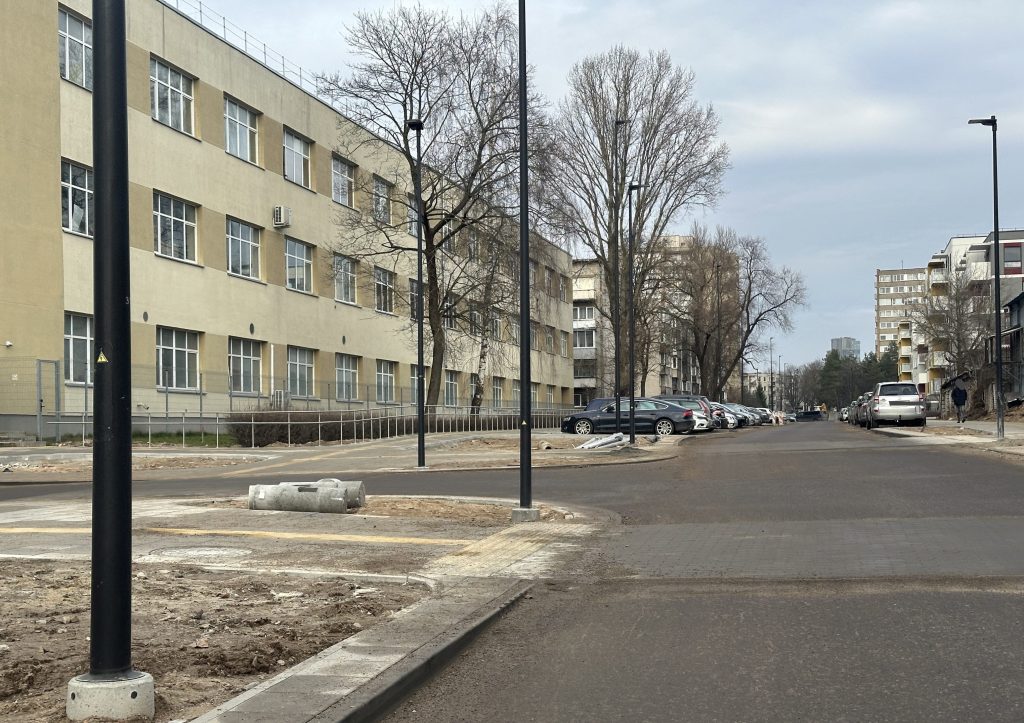 Skroblų g. rekonstrukcija (Skroblų g.) - Iela - būvdarbu attēli