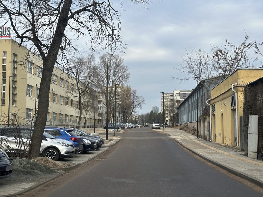 Skroblų g. rekonstrukcija (Skroblų g.) - Iela - būvdarbu attēli