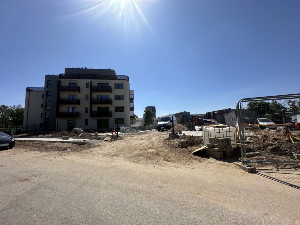 Žarėnų apartamentai (Žarėnų g. 30) - Multi apartment - construction photos