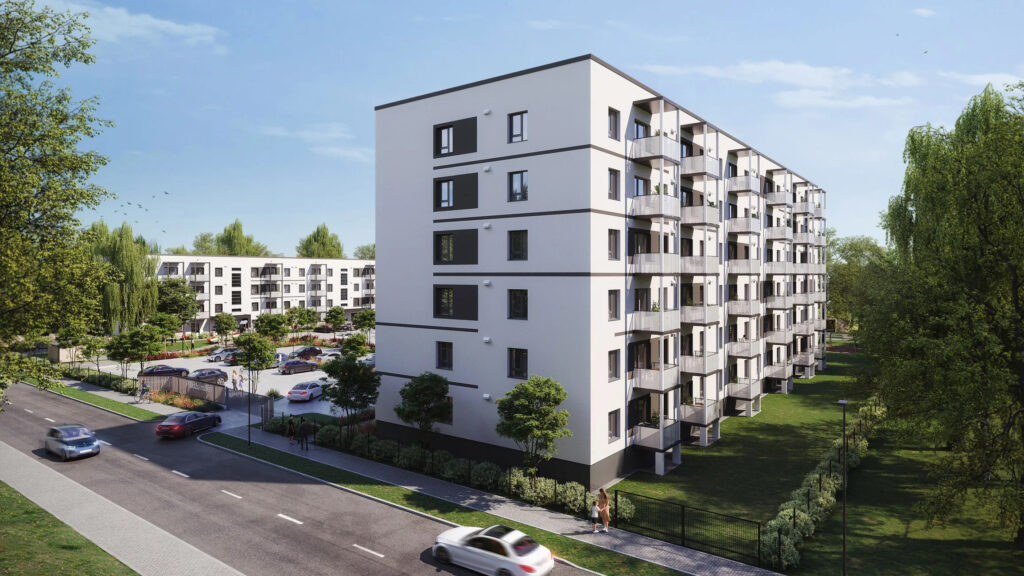 Pīlādžu mājas - 1. kārta, 1. ēka (Tumes iela 25) - Multi apartment - visualization