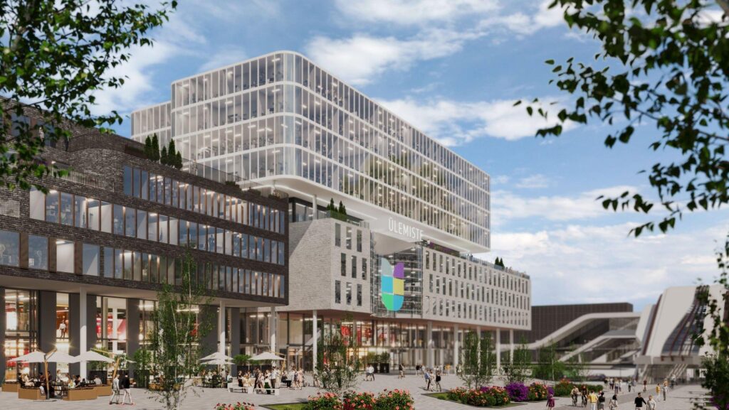 Suur-Sõjamäe 4 (Suur-Sõjamäe 4) - Office center, Shopping center - visualization