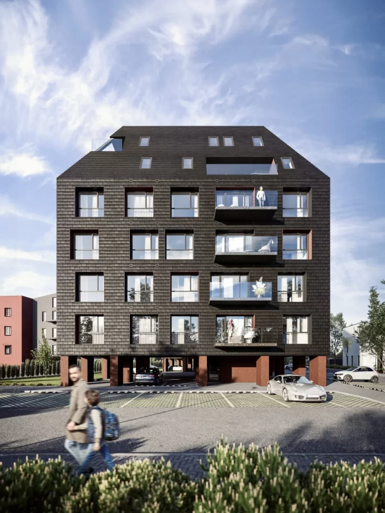 2 broliai (Žeimenos g. 149) - Daudzdzīvokļu nams - vizualizācija