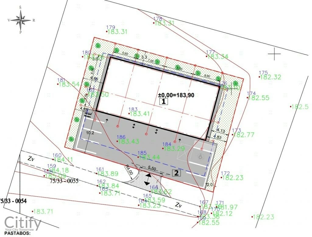 Autoservisas Nesvyžiaus g. 45M (Nesvyžiaus g. 45M) - Other commercial - visualization