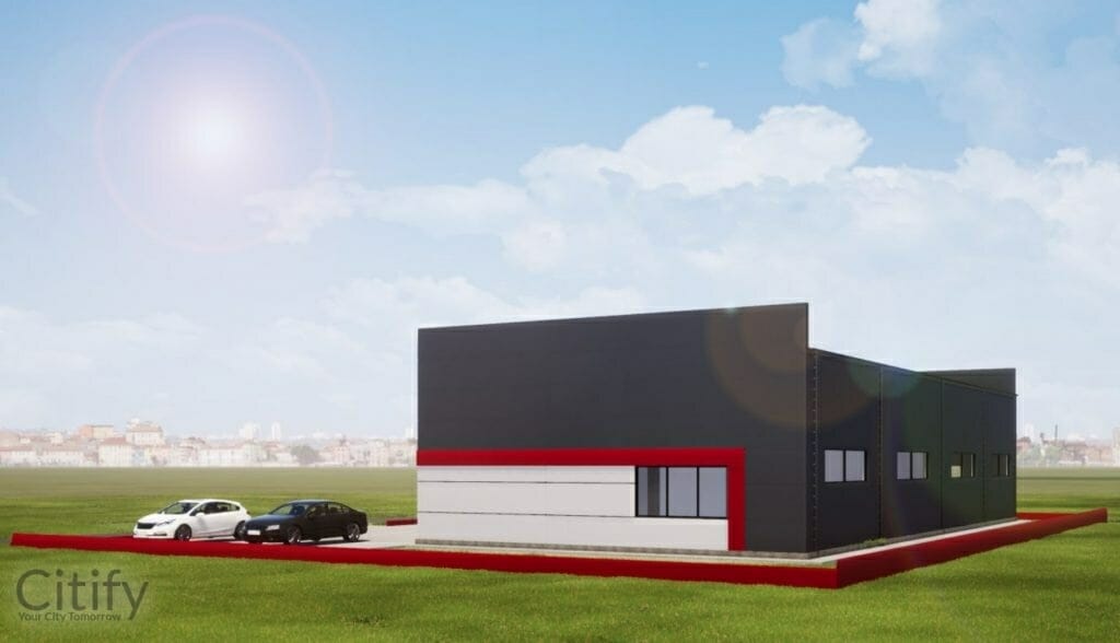 Autoservisas Nesvyžiaus g. 45M (Nesvyžiaus g. 45M) - Other commercial - visualization