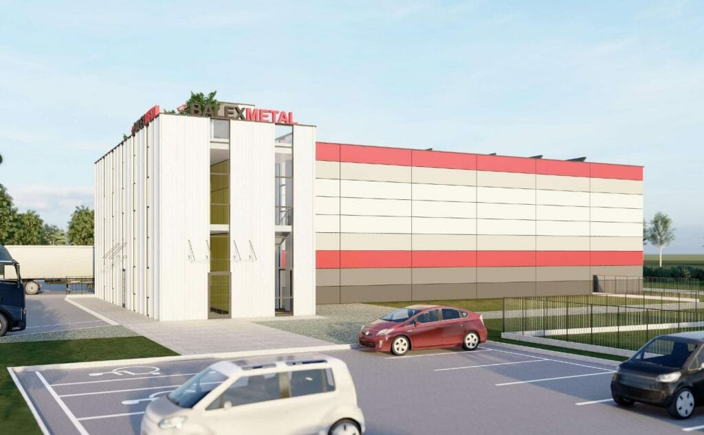 Balex Metal gamykla Liudvinavo g. 123B (Liudvinavo g. 123B) - Light manufacturing - visualization