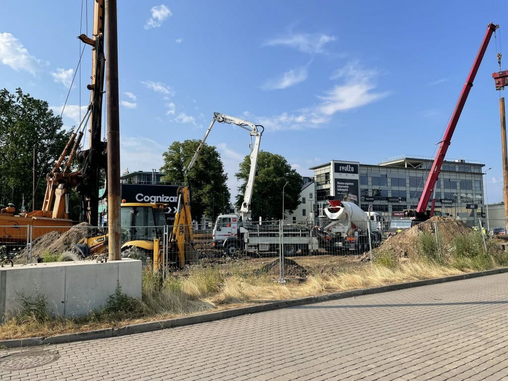 Zeiss Biroji (Dēļu iela 2) - Verslo centras - statybų nuotraukos