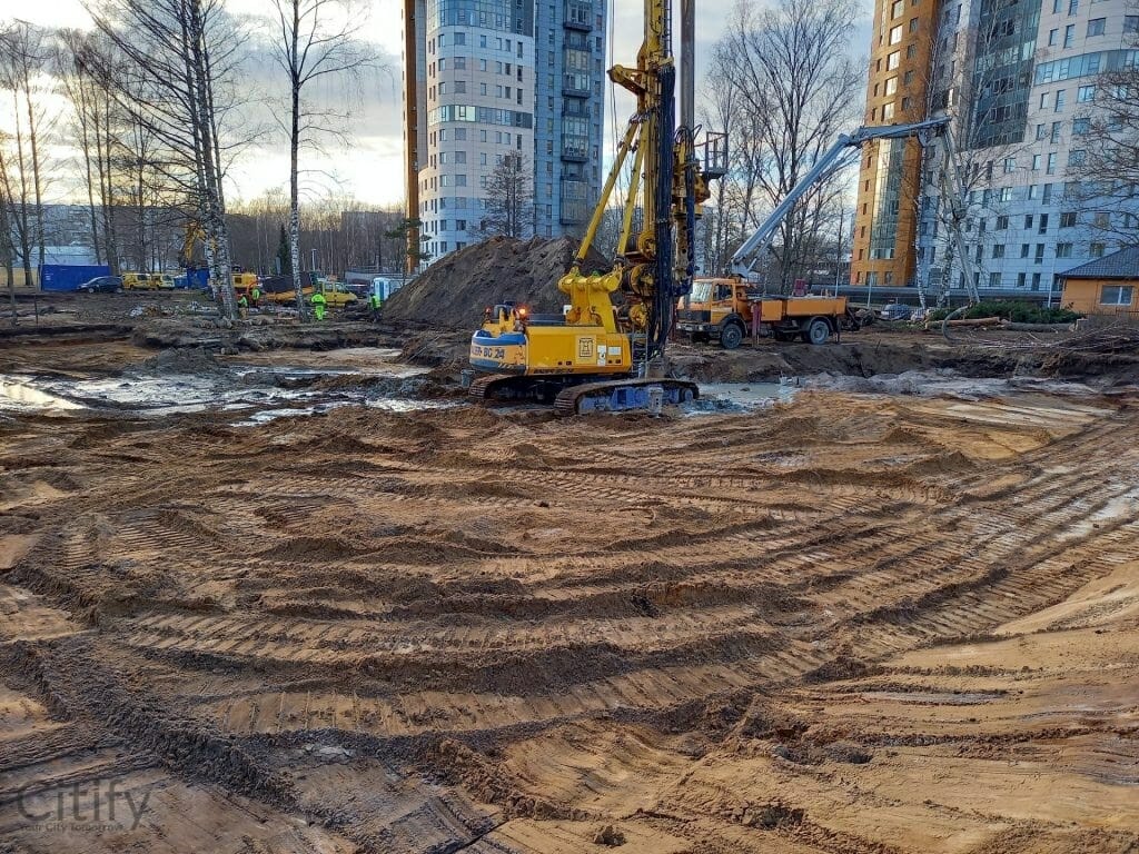 Vertikāles (Dumbrāja iela 29) - Daugiabutis - statybų nuotraukos