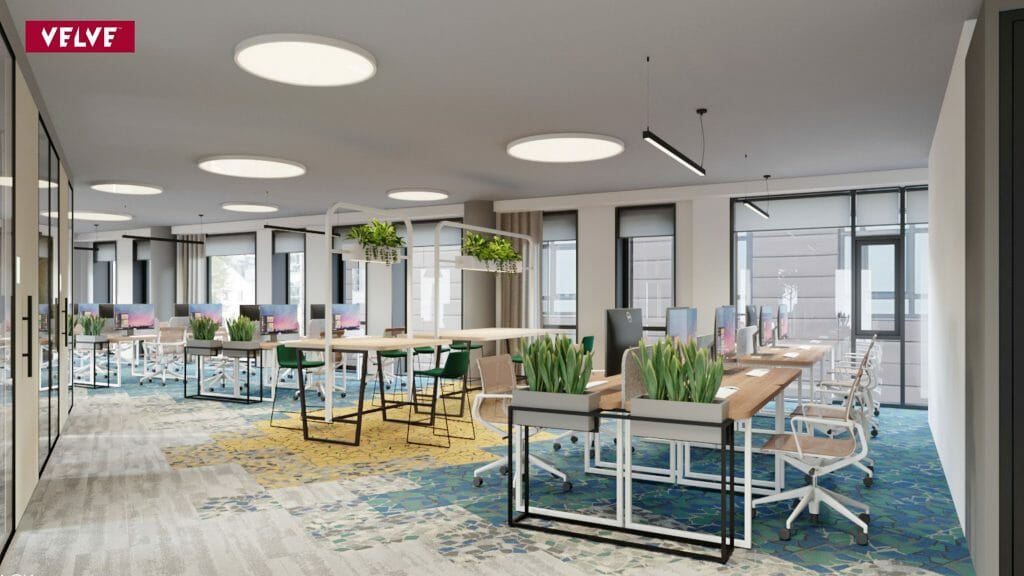 Zeiss Biroji (Dēļu iela 2) - Verslo centras - vizualizacija