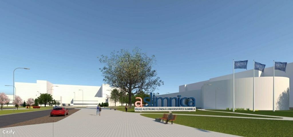 RAKUS labiekārtojums un gājēju ceļi (Hipokrāta iela 2, 4) - Pedestrian path, Square - visualization