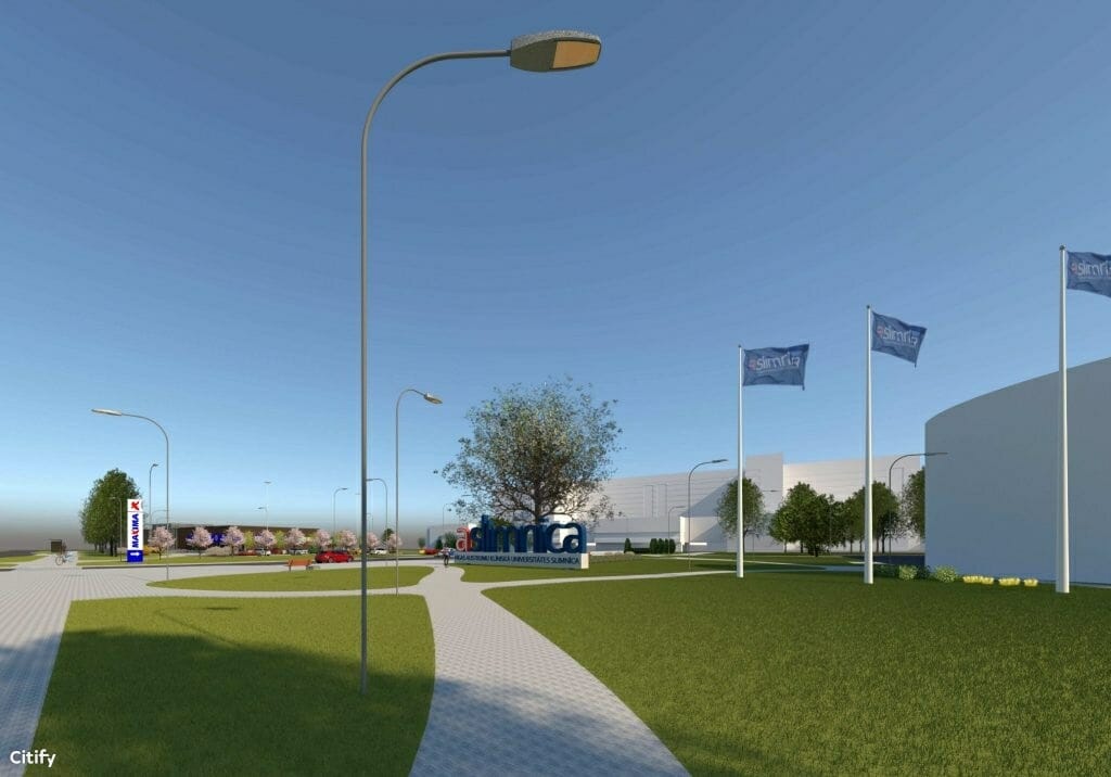 RAKUS labiekārtojums un gājēju ceļi (Hipokrāta iela 2, 4) - Pedestrian path, Square - visualization