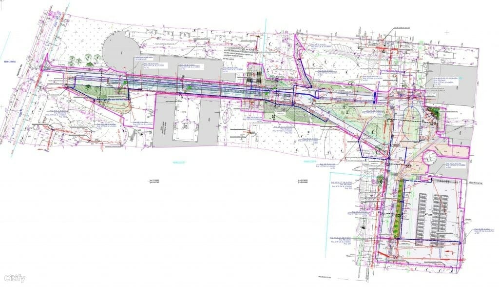 RAKUS labiekārtojums un gājēju ceļi (Hipokrāta iela 2, 4) - Pedestrian path, Square - visualization