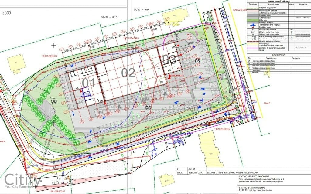 IKI Vieškeliuko g. 8 (Vieškeliuko g. 8) - Food store - visualization