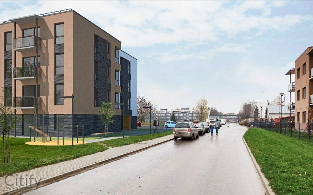 Kiara Dainava (J. Tonkūno g. 6) - Multi apartment - visualization