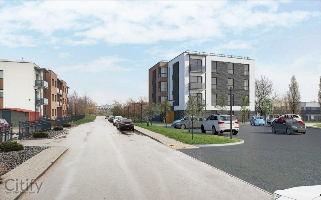 Kiara Dainava (J. Tonkūno g. 6) - Multi apartment - visualization