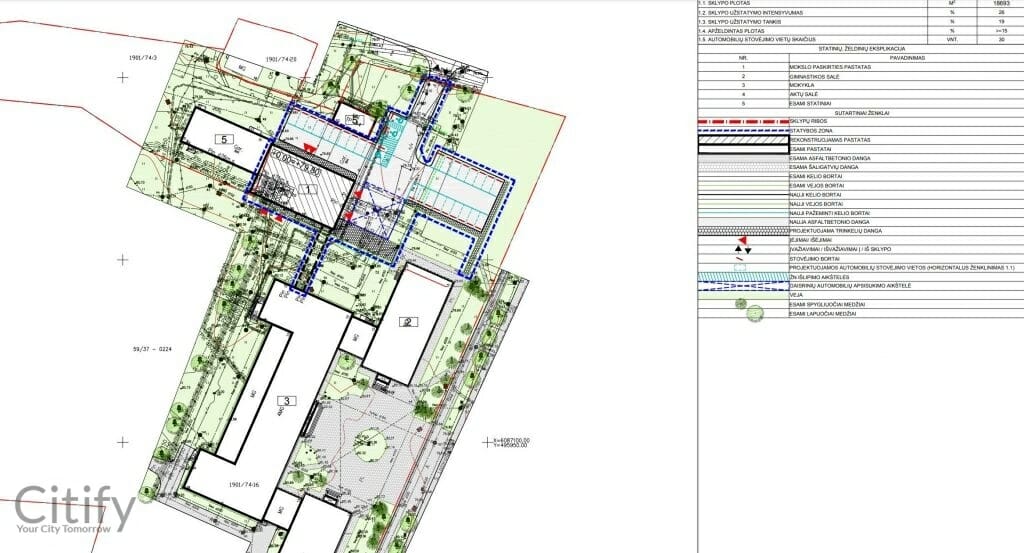KTU inžinerijos licėjaus plėtra (S. Lozoraičio g. 13) - Primary and secondary education - visualization