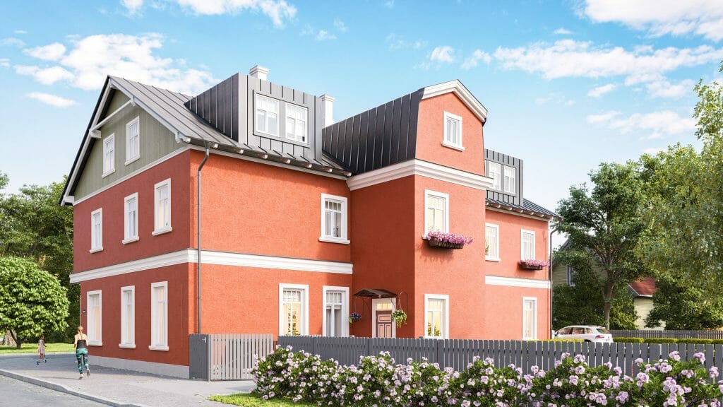 Milleri Residentsid (Linda 13) (Linda 13) - Korterelamu - visuaalne