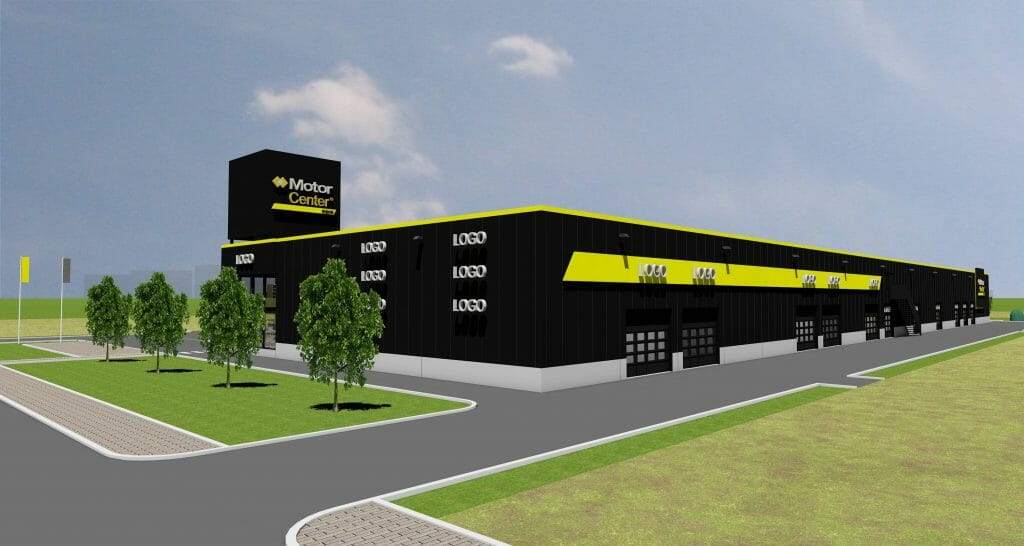 MotorCenter Kadaka (Kivikülvi 9) - Non-food store, Other commercial, Showroom / Service center - visualization