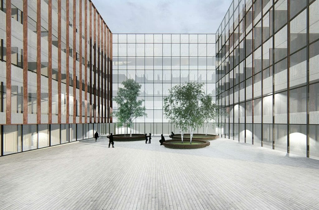 LSMU Infekcinių ligų pastatas (Eivenių g. 2) - Slimnīca - vizualizācija