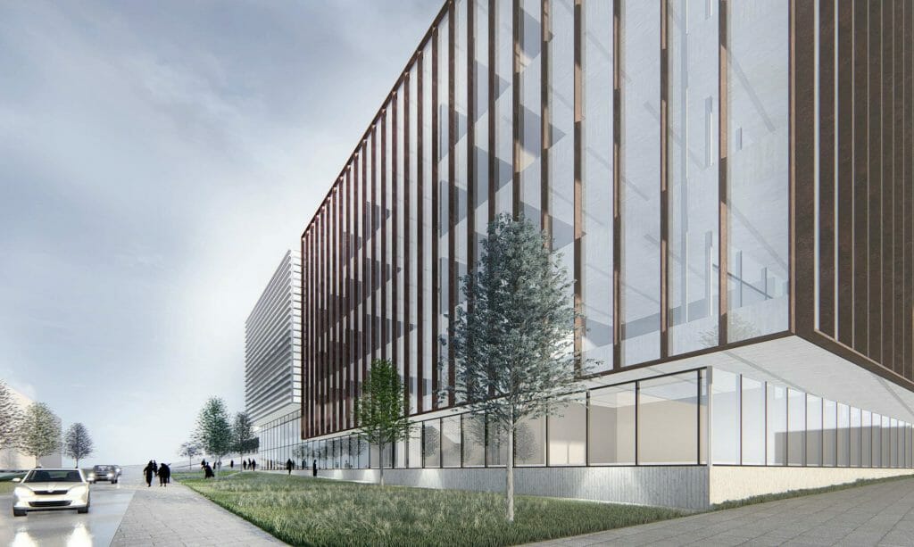 LSMU Infekcinių ligų pastatas (Eivenių g. 2) - Slimnīca - vizualizācija