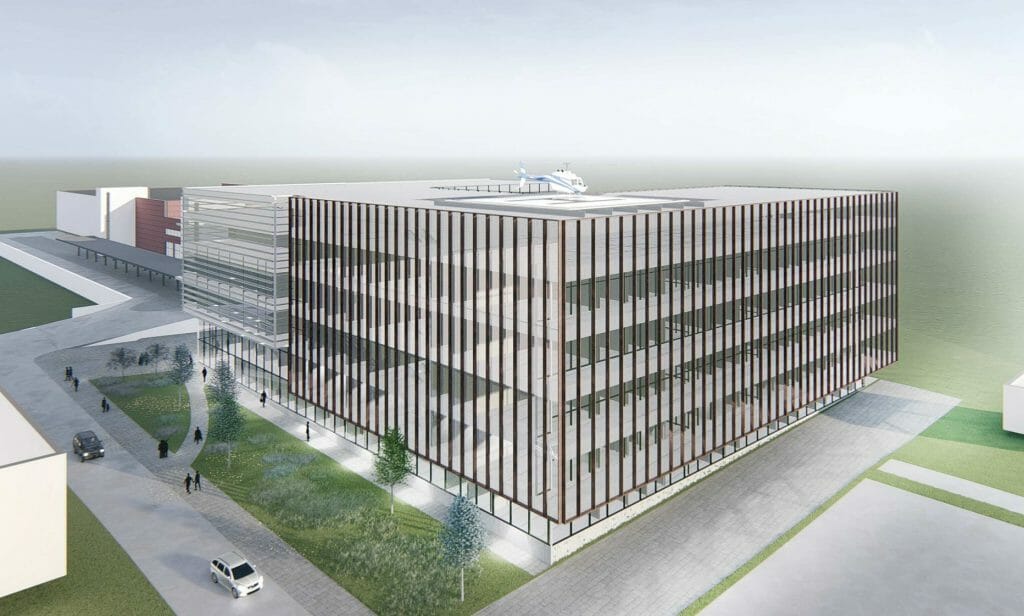 LSMU Infekcinių ligų pastatas (Eivenių g. 2) - Slimnīca - vizualizācija