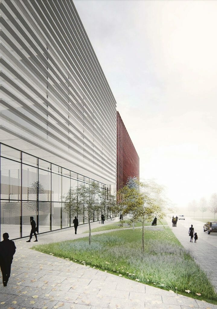 LSMU Infekcinių ligų pastatas (Eivenių g. 2) - Slimnīca - vizualizācija