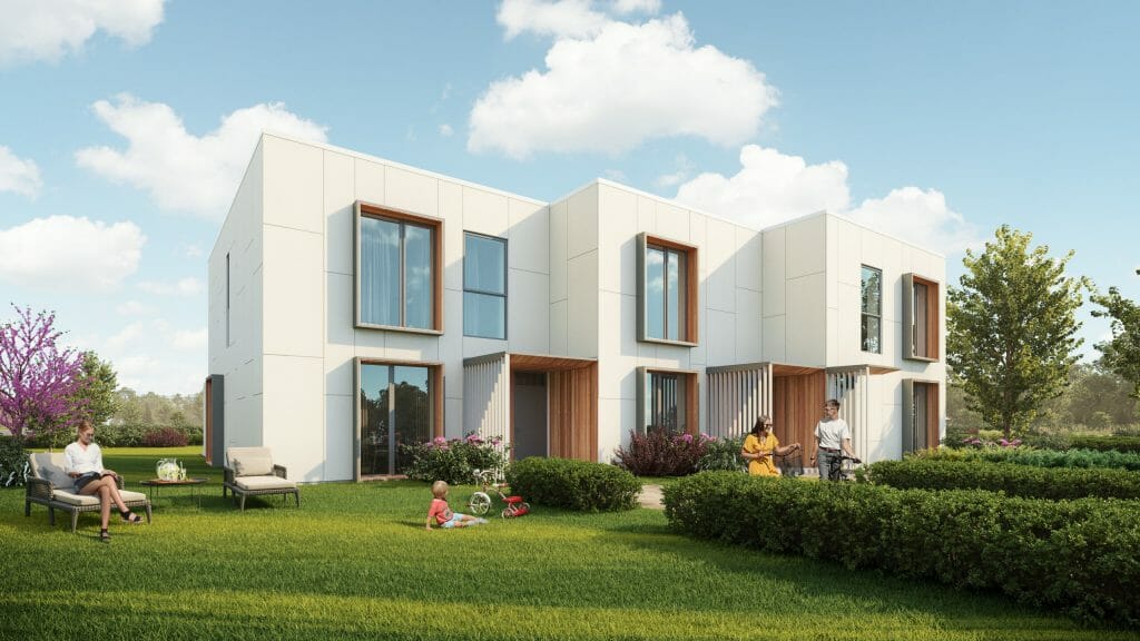 Luccaranna (Roolahe 4, 6, 8, 10, 12 / Aaslina 1) (Roolahe 4, 6, 8, 10, 12 / Aaslina 1) - Row housing - visualization