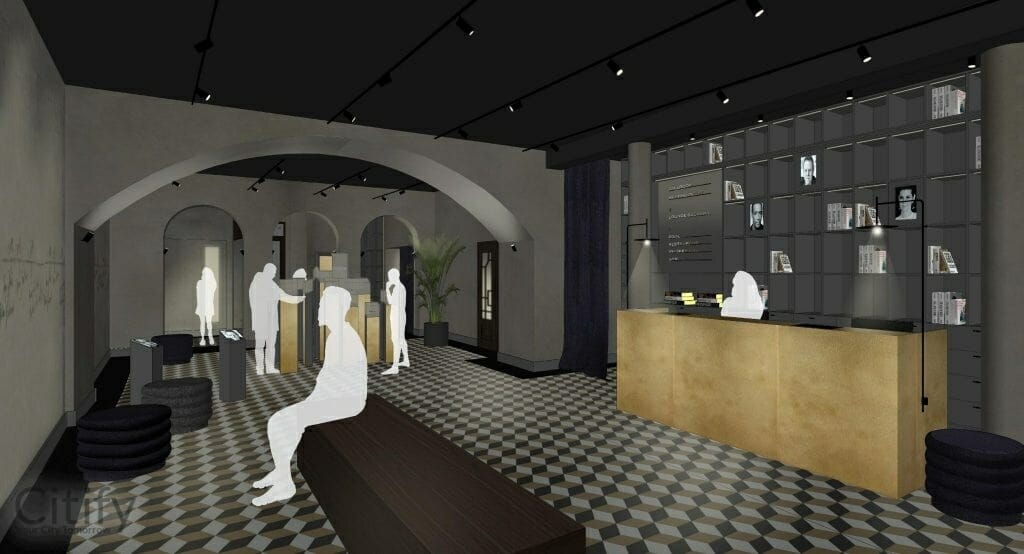 Latvijas Nacionālais rakstniecības un mūzikas muzejs (Mārstaļu iela 6) - Museum - visualization