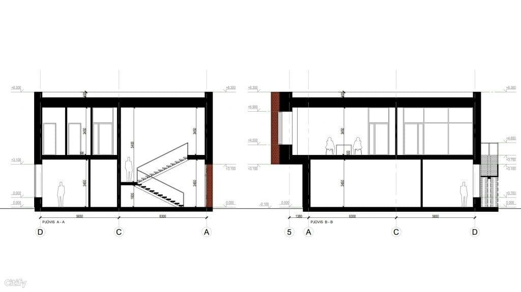 Milikonių g. 7 (Milikonių g. 7) - Nepārtikas veikals, Biroju centrs - vizualizācija