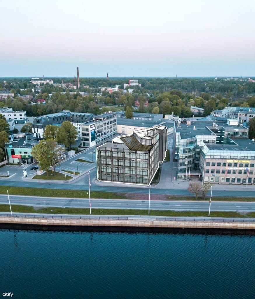 Zeiss Biroji (Dēļu iela 2) - Verslo centras - vizualizacija