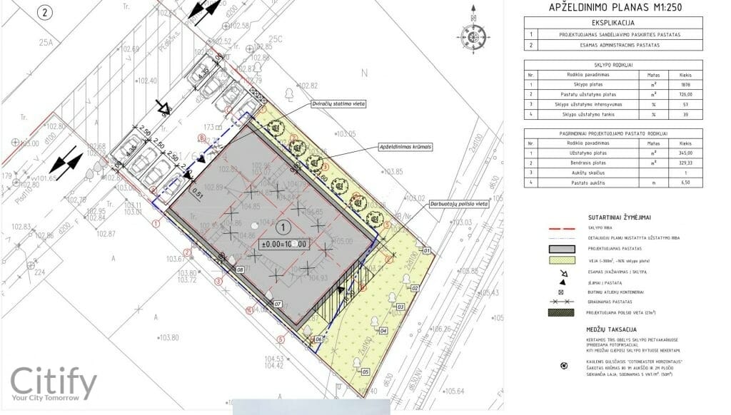 Naujoji Riovonių g. 25A (Naujoji Riovonių g. 25A) - Warehouse / Distribution center - visualization