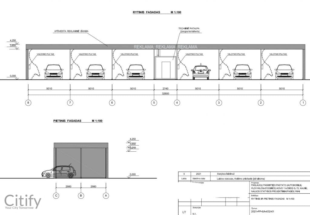 Plovykla Kovo 11-osios g. 72 (Kovo 11-osios g. 72) - Car wash - visualization
