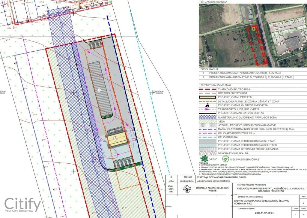 Plovykla Kuzmiškių g. 2 (Kuzmiškių g. 2) - Automobilių plovykla - vizualizacija