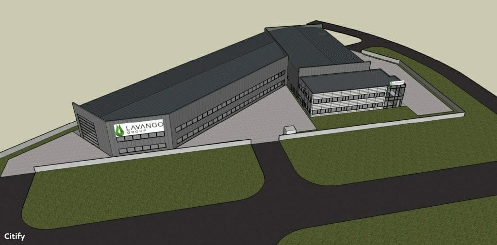 Lavango pastato rekonstrukcija (Pramonės g. 5) - Office center, Warehouse / Distribution center - visualization