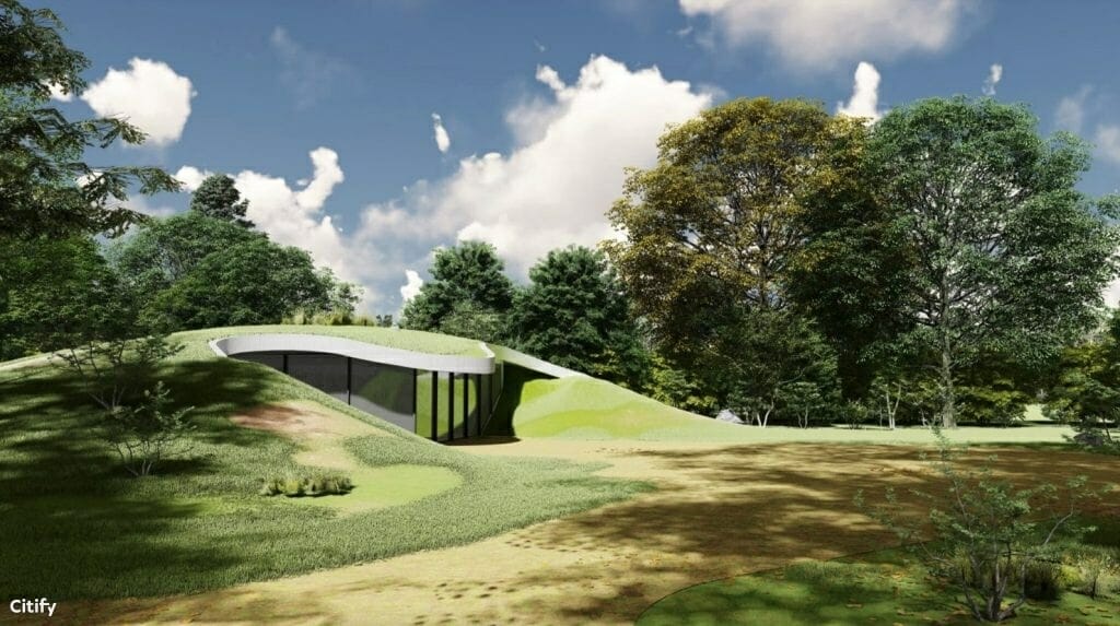 Nuotekų valyklos bei nuotekų tinklų rekonstrukcija (Smiltynės g. 1A) - Distribution network - visualization