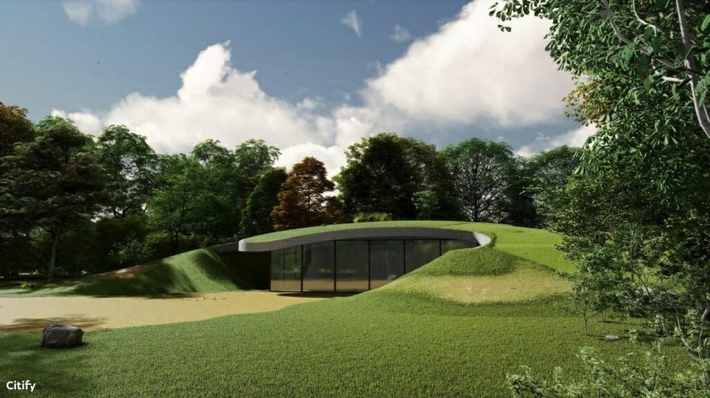 Nuotekų valyklos bei nuotekų tinklų rekonstrukcija (Smiltynės g. 1A) - Distribution network - visualization