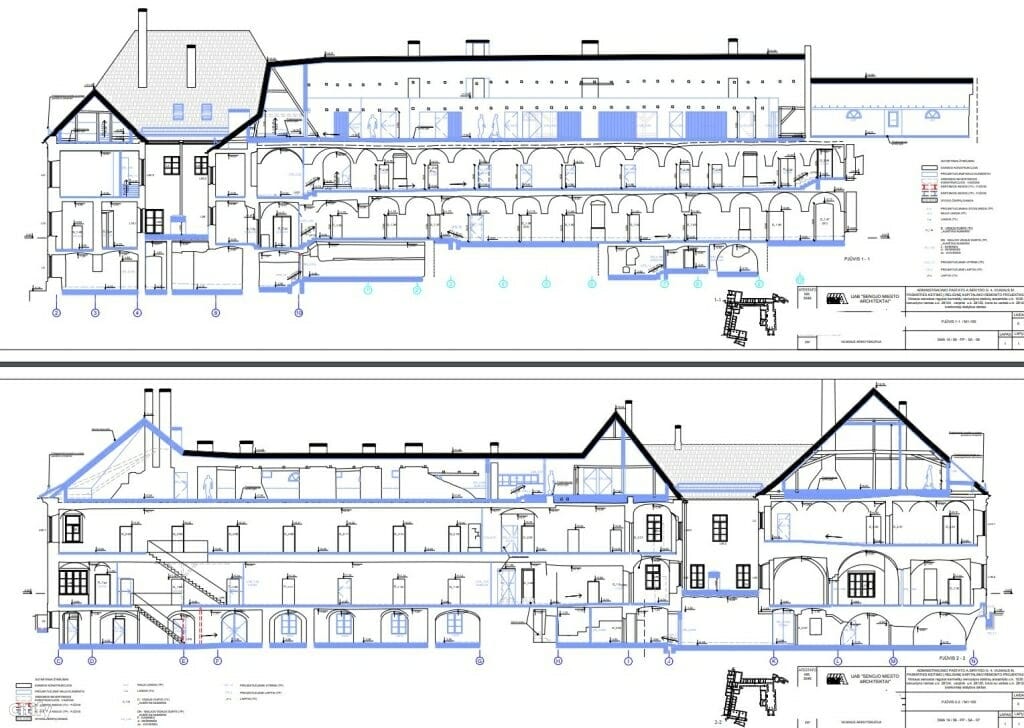 Šv. Jurgio vienuolyno remontas (K. Sirvydo g. 4) - House of worship - visualization