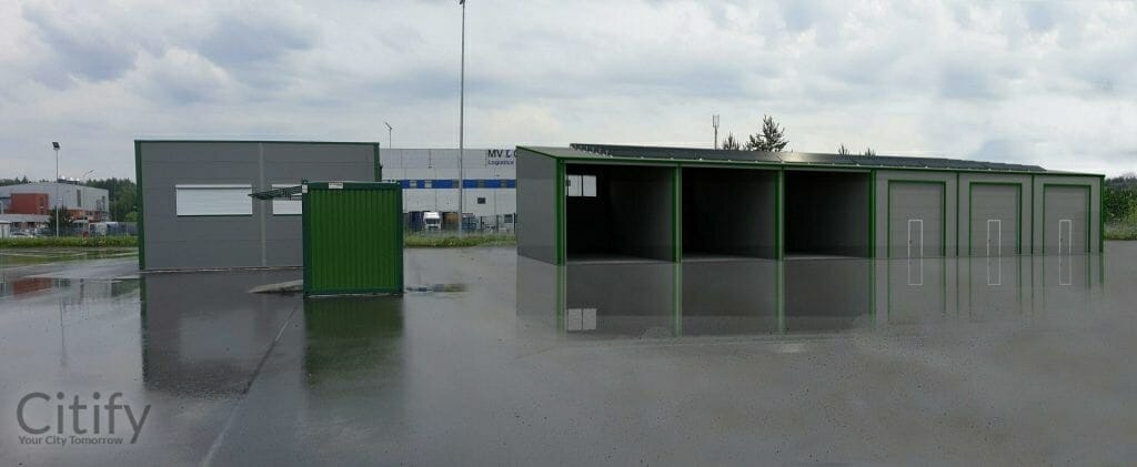 VAATC didelių gabaritų atliekų aikštelė V. A. Graičiūno g (V. A. Graičiūno g. 36D) - Taaskasutuskeskus - visuaalne