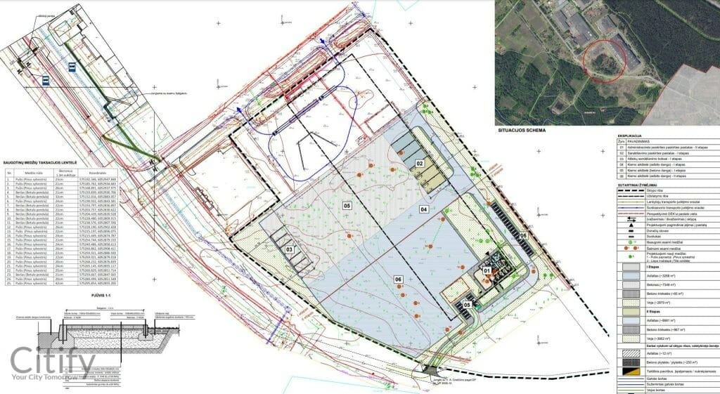 VAATC didelių gabaritų atliekų aikštelė V. A. Graičiūno g (V. A. Graičiūno g. 36D) - Taaskasutuskeskus - visuaalne